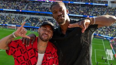 Neymar Attends Brazil vs Costa Rica Copa America 2024 Match at SoFi Stadium Along With Miami Heat’s Jimmy Butler, Pic Goes Viral