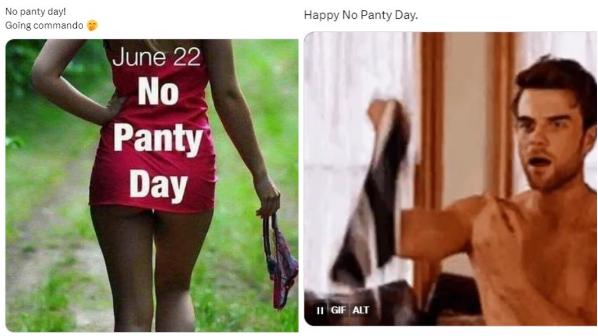 Viral News | Netizens Celebrate No Panties Day Sharing Funny Memes, GIFs,  Tweets, Images and Messages! | 👍 LatestLY