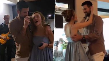 Novak Djokovic Dances with Wife Jelena on Her 38th Birthday, Video Goes Viral