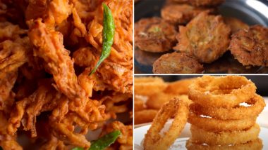 National Onion Day 2024: From Onion Rings to Kanda Bhajji, Easy Step-by-Step Videos To Make Delicious Onion Recipes at Home (Watch Videos)