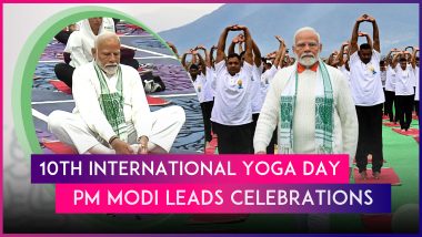 International Yoga Day 2024: PM Narendra Modi Leads Celebrations at SKICC in Jammu and Kashmir’s Srinagar