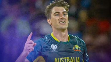 Pat Cummins Becomes Second Australia Player To Take a Hat-Trick in T20 World Cups, Achieves Feat During AUS vs BAN ICC T20 WC Super 8 Match