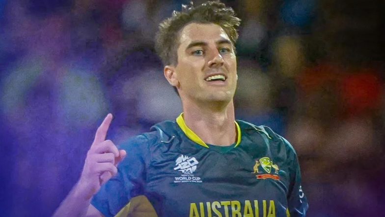 Pat Cummins Becomes Second Australia Player To Take a Hat-Trick in T20 World Cups, Achieves Feat During AUS vs BAN ICC T20 WC Super 8 Match