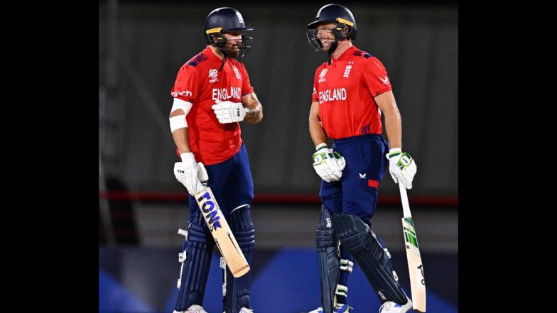 England Beat West Indies by 8 Wickets in ICC T20 World Cup 2024; Phil Salt, Jonny Bairstow Shine As Three Lions Start Super Eight Stage with a Win