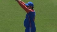 Viral Pic Shows Rohit Sharma&rsquo;s &lsquo;Pot Belly&rsquo; During IND vs BAN T20 World Cup Warm-up Match, Fans Ask is It Edited or Real?
