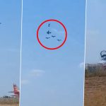 Portugal Plane Collison: Pilot Killed After Two Aircraft Collide and Crash During Beja Air Show, Video Surfaces