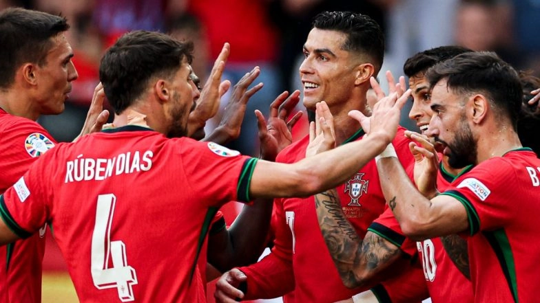 Turkey 0–3 Portugal, UEFA Euro 2024: Bernardo Silva, Bruno Fernandes on Target As Cristiano Ronaldo and Co Enter Round of 16 (Watch Goal Video Highlights)