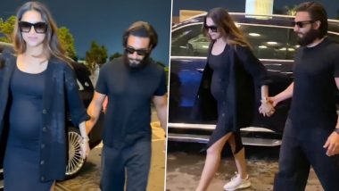 Parents-to-Be Deepika Padukone and Ranveer Singh Jet Off in Style! See Their Chic Airport Look