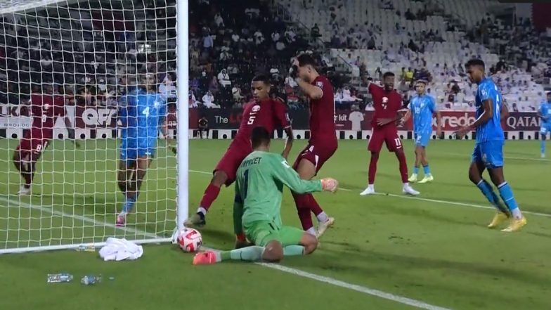 ‘Cheating…Daylight Robbery’ Angry Fans React After Controversial Goal From Qatar Marks End of India’s FIFA World Cup 2026 Qualifiers Campaign