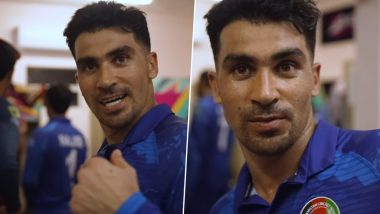 'They Hurt Us, We Hurt Them' Rahmanullah Gurbaz Reacts As Afghanistan Celebrate T20 World Cup 2024 Super 8 Win Over Australia in Dressing Room (Watch Video)