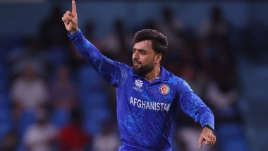 Afghanistan Captain Rashid Khan Becomes Fastest Player To Take 150 Wickets in T20I Format, Achieves Feat in AFG vs BAN ICC T20 World Cup 2024 Match