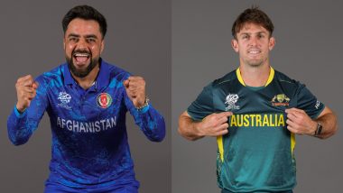 AFG Win by 21 Runs | Afghanistan vs Australia Live Score Updates of ICC T20 World Cup 2024 Super 8: Afghanistan Beat Australia for the First Time in International Cricket, Stay Alive in Semifinal Race