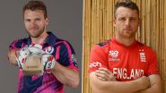 SCO 72/0 in 8 Overs | England vs Scotland Live Score Updates of ICC T20 World Cup 2024: George Munsey and Michael Jones Resume with Heavy Striking