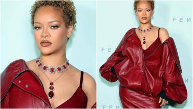 Rihanna Serves Iconic Moment As She Pairs Sabyasachi’s High Jewellery With Manish Malhotra’s Ruby Choker, See Stunning Pictures