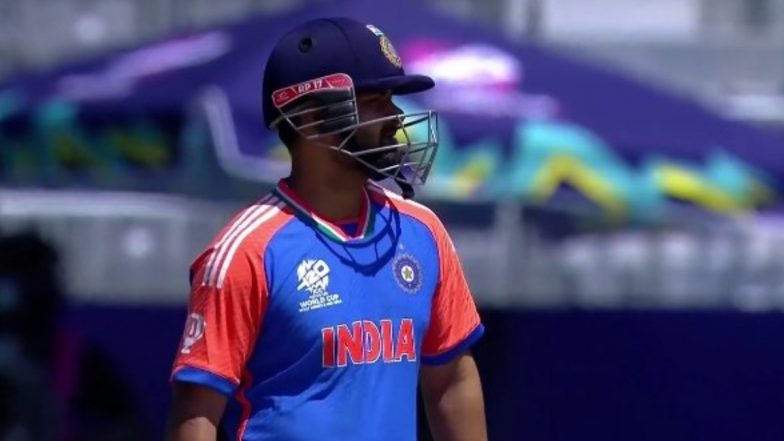 Rishabh Pant Smashes Three Sixes in One Over From Shakib Al Hasan During IND vs BAN ICC T20 World Cup 2024 Warm-Up Match (Watch Video)