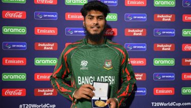 Rishad Hossain Wins Man of the Match Award in Sri Lanka vs Bangladesh ICC T20 World Cup 2024 Group D Match