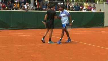 French Open 2024: Rohan Bopanna-Matthew Ebden Romp into Semifinals with Hard-Fought Win Over Belgian Pair of Sander Gille and Joran Vliegen