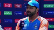 Rohit Sharma Provides Injury Update After Retiring Hurt Following His Half-Century During IND vs IRE ICC T20 World Cup 2024 Match (Watch Video)