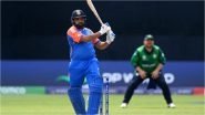 ICC T20 World Cup 2024: Rohit Sharma Completes 1000 Runs in T20 World Cup, Achieves Feat During IND vs IRE Match