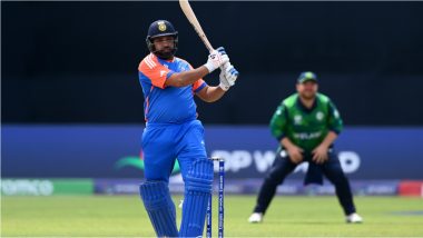 ICC T20 World Cup 2024: Rohit Sharma Completes 1000 Runs in T20 World Cup, Achieves Feat During IND vs IRE Match