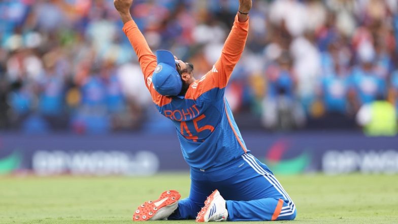 India Win ICC T20 World Cup 2024; Elated Fans React in Joy As Men in Blue Clinch T20 WC Title After 17 Years