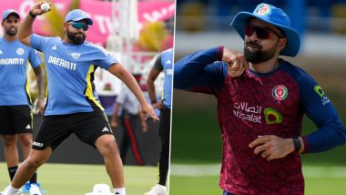 IND vs AFG T20 World Cup 2024 Super 8 Preview: Likely Playing XIs, Key Battles, H2H and More About India vs Afghanistan Men’s T20WC Cricket Match in Barbados