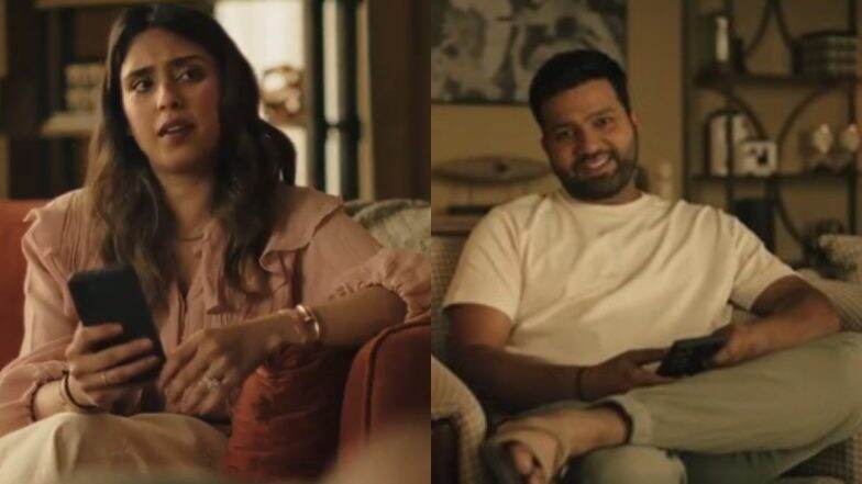 Rohit Sharma Forgets Names of Home Essentials While Wife Ritika Sajdeh Sets Up Online Orders for Him in Hilarious Advertisement (Watch Video)