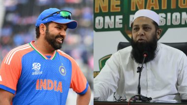 Rohit Sharma Responds After Inzamam-ul-Haq Accuses Indian Cricket Team of Ball-Tampering During T20 World Cup 2024 Match Against Australia, Says ‘All Teams Are Getting Reverse Swing Here’