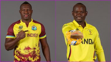 WI Win by 134 Runs | West Indies vs Uganda Highlights of ICC T20 World Cup 2024: Akeal Hosein, Johnson Charles, Andre Russell Help Windies Register a Comprehensive Win