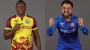 WI Win by 104 Runs | West Indies vs Afghanistan Highlights of ICC T20 World Cup 2024: Nicholas Pooran, Obed McCoy Help the Windies Secure a Dominating Victory
