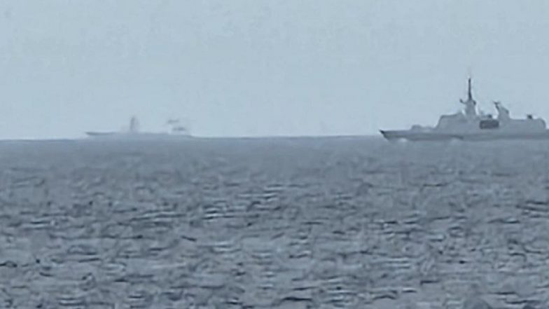 US-Russia Standoff: Russian Warships Clash With American and Canadian Ships Near Key Largo Off Florida Coast, Photo Surfaces