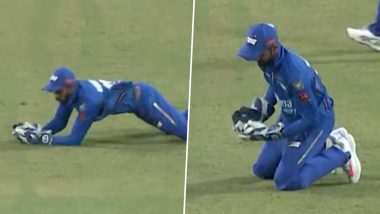 Ruturaj Gaikwad Takes Up Wicketkeeping Gloves During Puneri Bappa vs Chhatrapati Sambhaji Kings MPL 2024 Match, Video Goes Viral