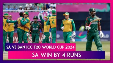 SA vs BAN ICC T20 World Cup 2024 Stat Highlights: Keshav Maharaj, Heinrich Klaasen Help South Africa Continue Winning Run