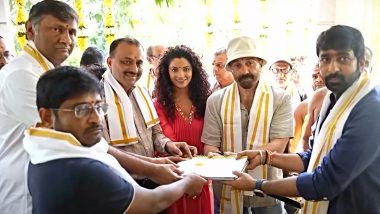 SDGM Gets Launched: Check Out Sunny Deol and Saiyami Kher From Pooja Ceremony of Gopichandh Malineni’s Upcoming Pan-India Action Film (Watch Video)