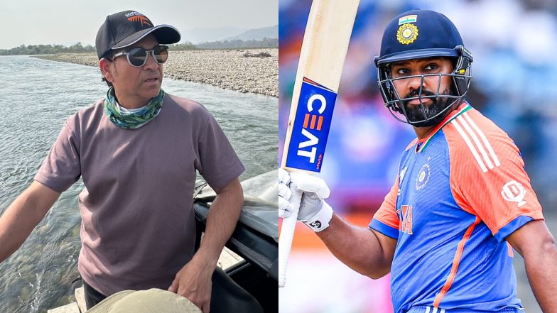 Sachin Tendulkar Lauds Rohit Sharma for His ‘Special’ Knock, Highlights Axar Patel’s Catch and Jasprit Bumrah Dismissing Travis Head As Defining Moments in India’s Win Over Australia in T20 World Cup 2024