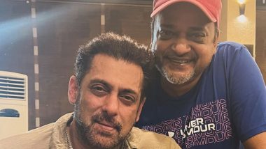 Sikandar: Salman Khan and Music Director Sajid Khan Pose in New Photo Ahead of the Upcoming Film's Shoot