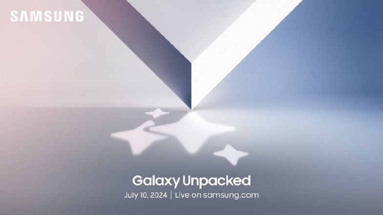 Galaxy Unpacked July 2024 Live Streaming: Watch Online Telecast of Launch of Galaxy Z Series, Galaxy Ring, Galaxy Smartwatches, Galaxy Buds 3 Series and Galaxy AI Features