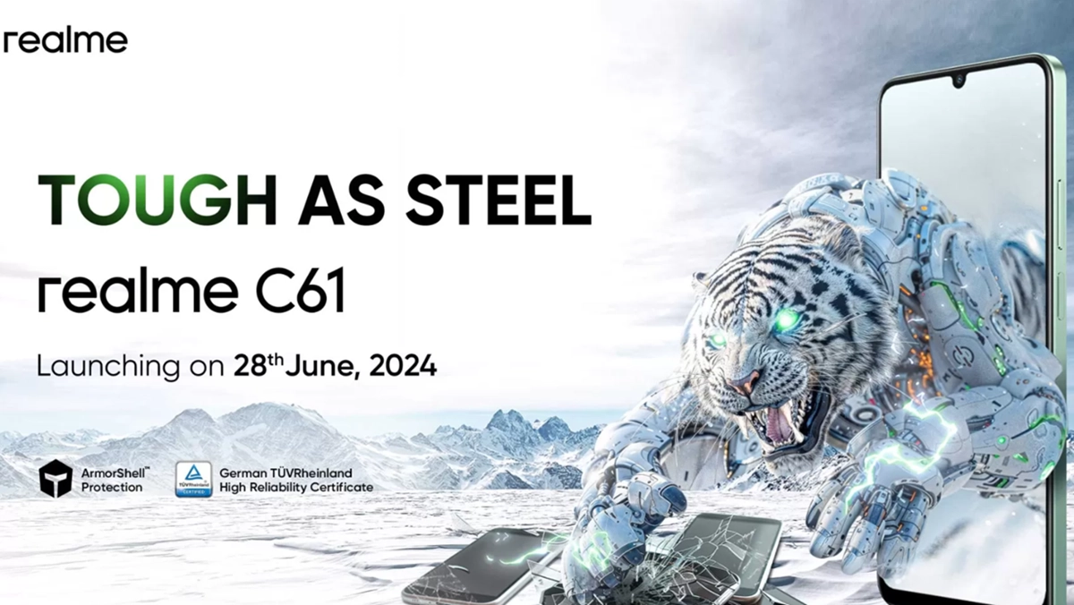 Realme C61 to launch on June 28 