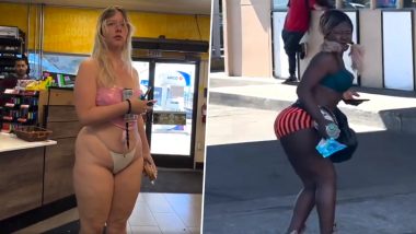 Scantily Clad Woman Chases Man at Arco Gas Station VIRAL Video: Aurora Avenue in Seattle Plagued by Prostitution and Fentanyl Addiction