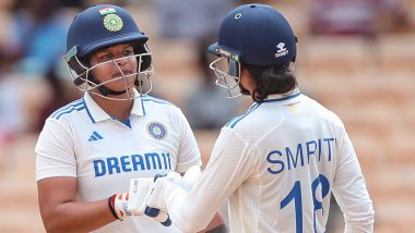 Smriti Mandhana, Shafali Verma Complete Highest Opening Partnership Ever in Women's Tests, Achieve Feat During IND-W vs SA-W One-Off Test 2024