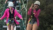Shehnaaz Gill Shows Her Adventurous Side, Enjoys Zip-Lining During Fun-Filled Vacation (Watch Video)