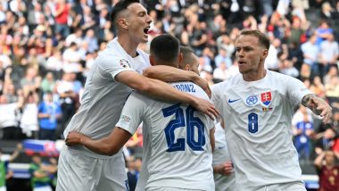 Belgium 0–1 Slovakia, UEFA Euro 2024: Ivan Schranz’s Early Strike Helps Slovaks Produce Massive Upset After VAR Denies Romelu Lukaku Twice