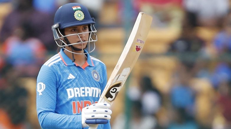 Smriti Mandhana Scores Her Sixth Century In ODIs, Completes 7000 Runs in International Cricket During IND-W vs SA-W 1st ODI 2024