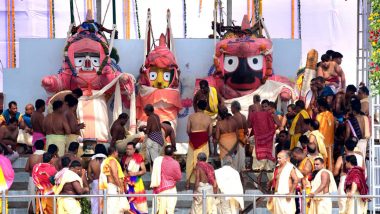 Snan Yatra 2024 Date, History and Significance: When is Snana Yatra? All You Need To Know About Debasnana Purnima, the Auspicious Ritual of Bathing Lord Jagannath