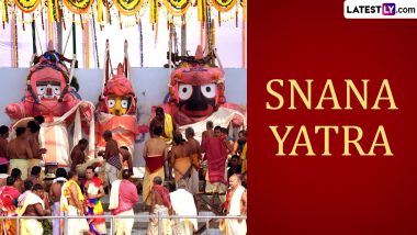 Snana Yatra 2024 Images For Free Download Online: Share Debasnana Purnima Greetings, HD Wallpapers, Wishes and Messages To Celebrate the Bathing Festival of Lord Jagannath