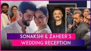 Sonakshi Sinha Marries Zaheer Iqbal! Salman Khan, Rekha & Other Celebs Grace the Couple&rsquo;s Wedding Reception