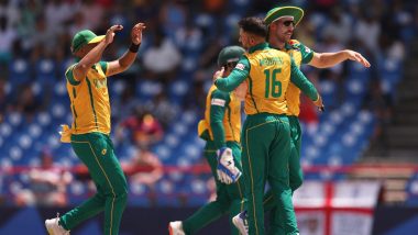 South Africa Defeats England By 7 Runs in ICC T20 World Cup 2024 Super 8; Quinton de Kock, Bowlers Shine As SA Edge Past ENG