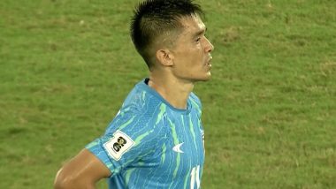 India Play Out Goalless Draw Against Kuwait in FIFA World Cup 2026 Qualifiers; Sunil Chhetri Ends International Career With Blue Tigers Sharing Points