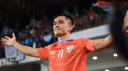 Sunil Chhetri Last Match: India vs Kuwait Football Match Timing, Live Streaming and Telecast Details As Indian Captain Makes His Final International Appearance