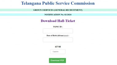 TSPSC Group 1 Services 2024 Admit Card Out at tspsc.gov.in: Hall Ticket for TSPSC Group 1 Services Preliminary Examination Released, Know Steps To Download